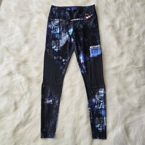 Nike Power Victory Leggings Women's Small- Black Grafitti